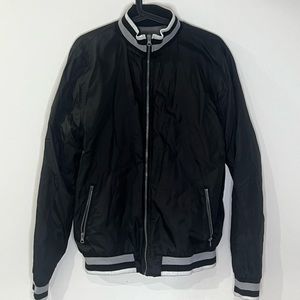 Quilted Bomber Jacket